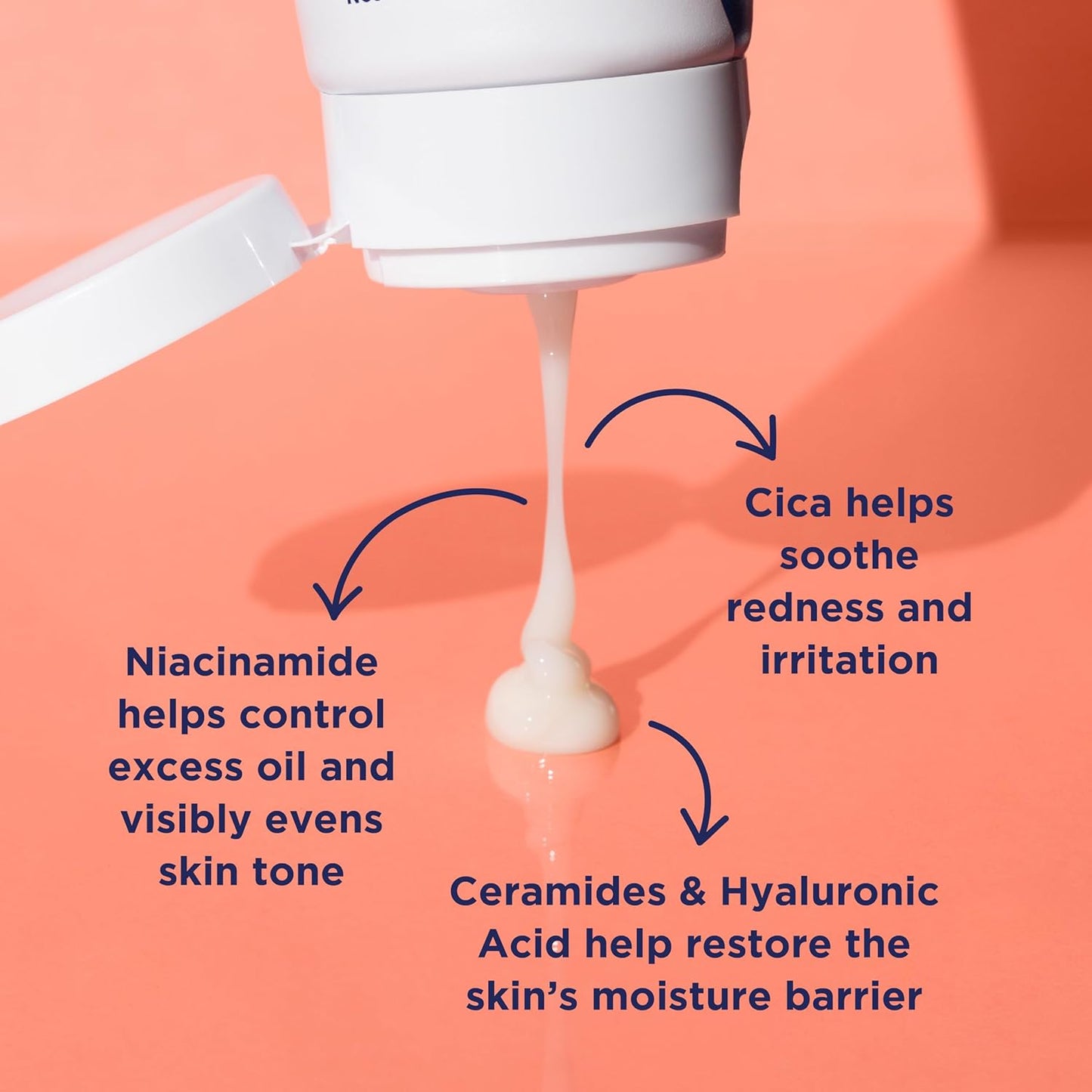 seven molecular weights of hyaluronic acid for layered, immediate and lasting hydration