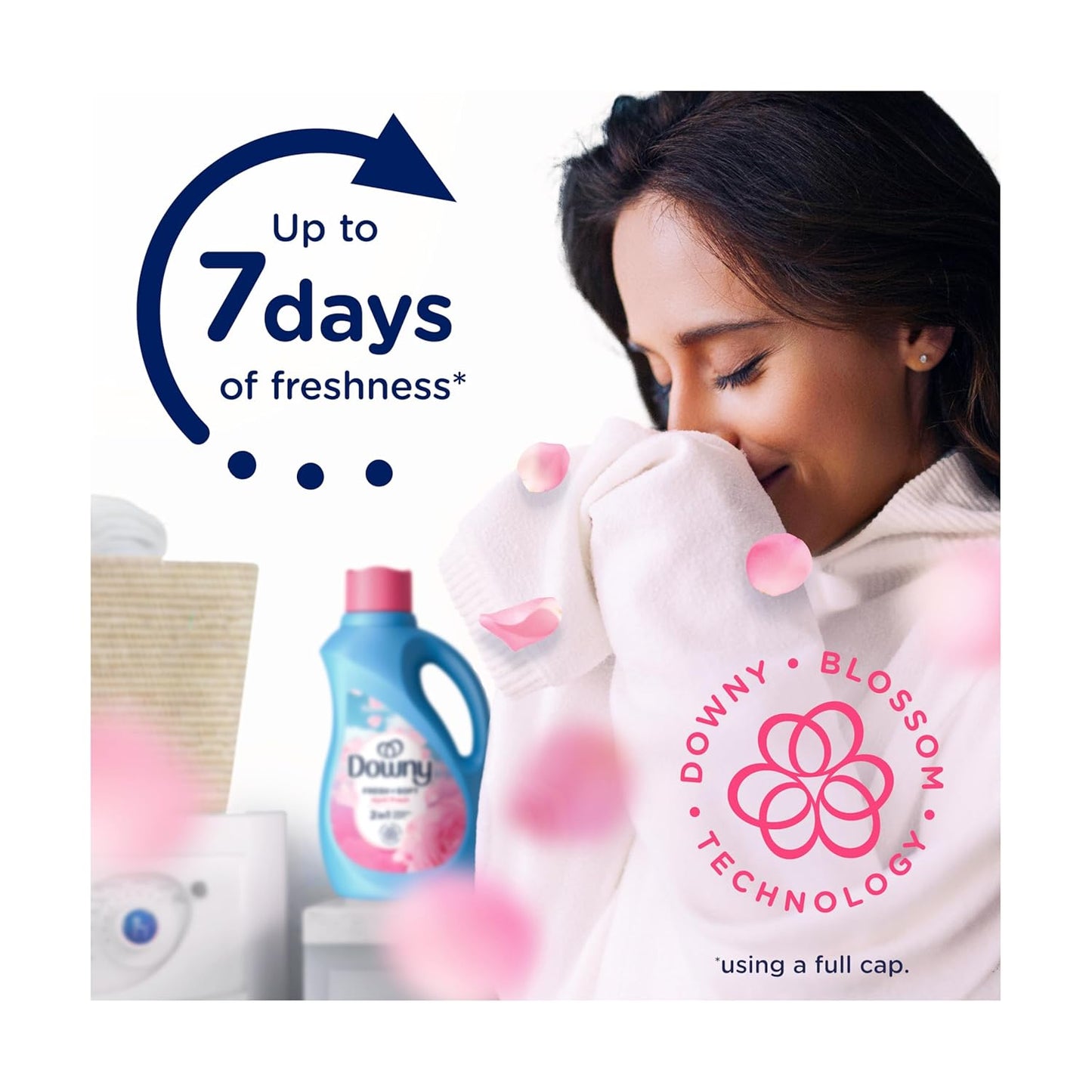 seven size variants ranging from 44 fl oz (60 loads) to 164 fl oz for bulk buyers