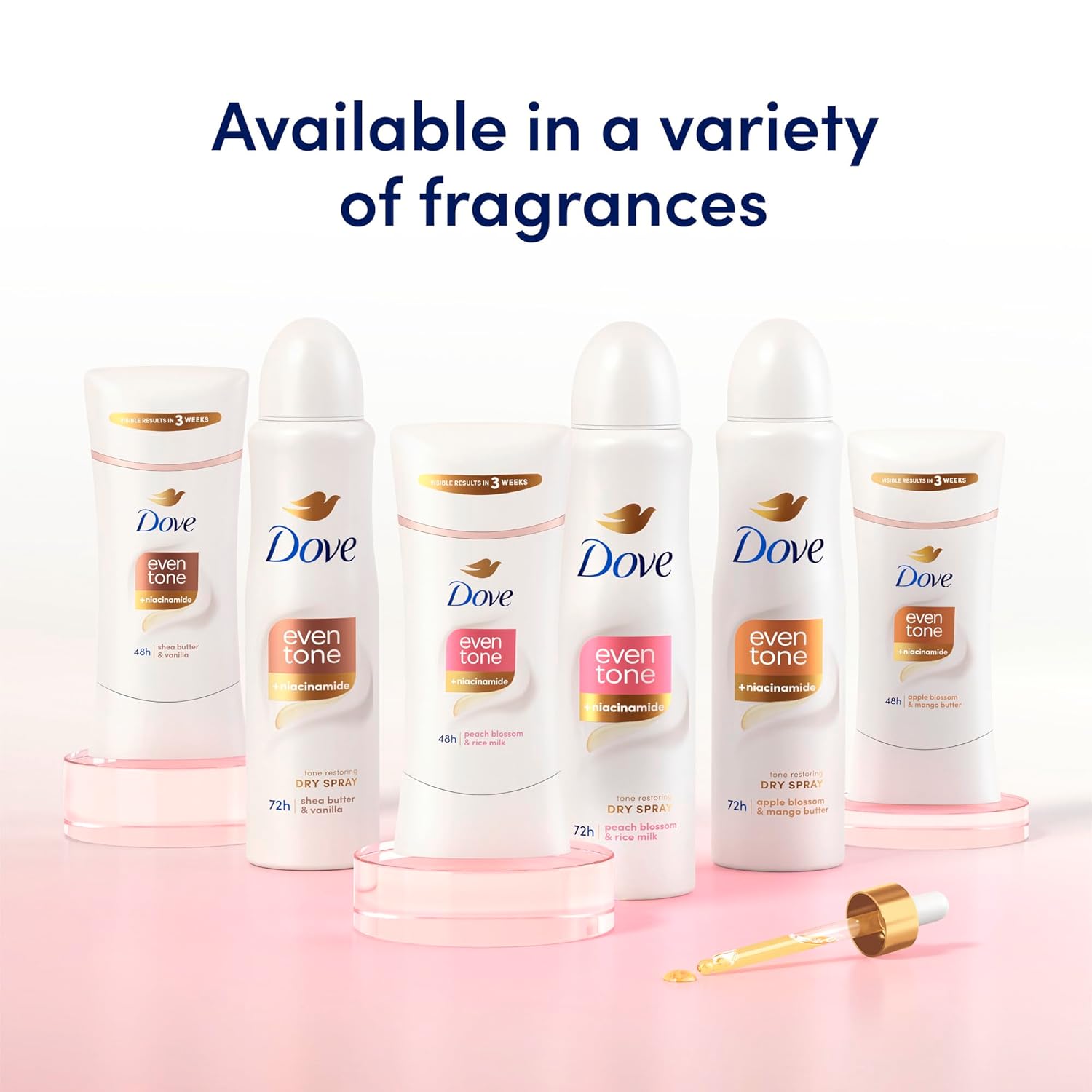 shea butter and vanilla branded scent