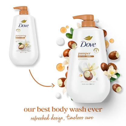 shea butter and warm vanilla indulgent scent profile