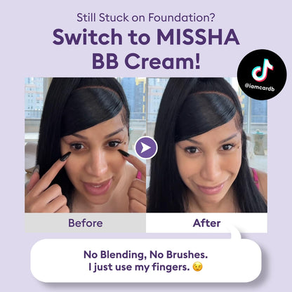sheer-to-buildable coverage with dewy, skin-like finish