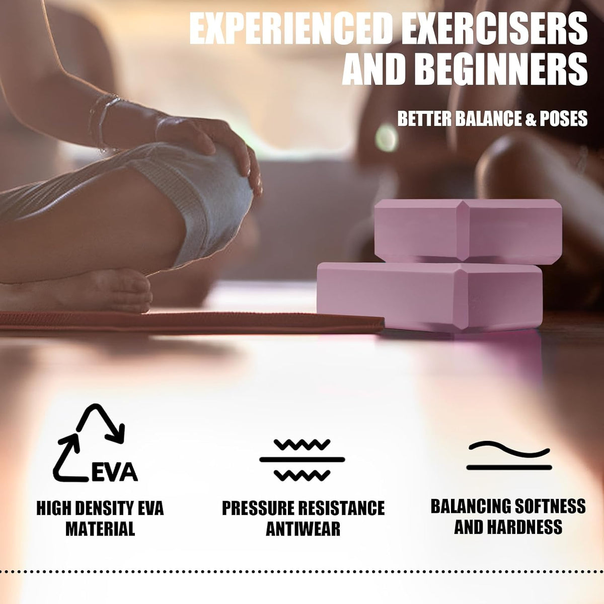 shock-resistant cushioning for joint-friendly support during holds and presses