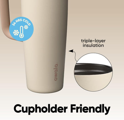 side carry handle designed to be right- and left-hand friendly