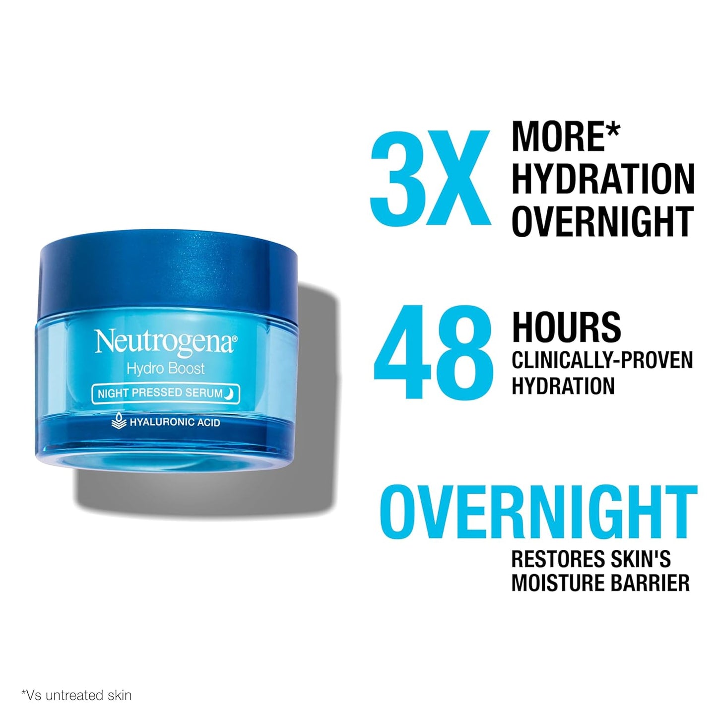 signature hydro boost fragrance; melts into skin upon application