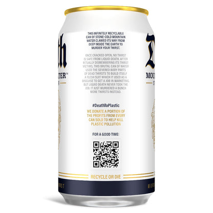 single-ingredient list: just mountain water