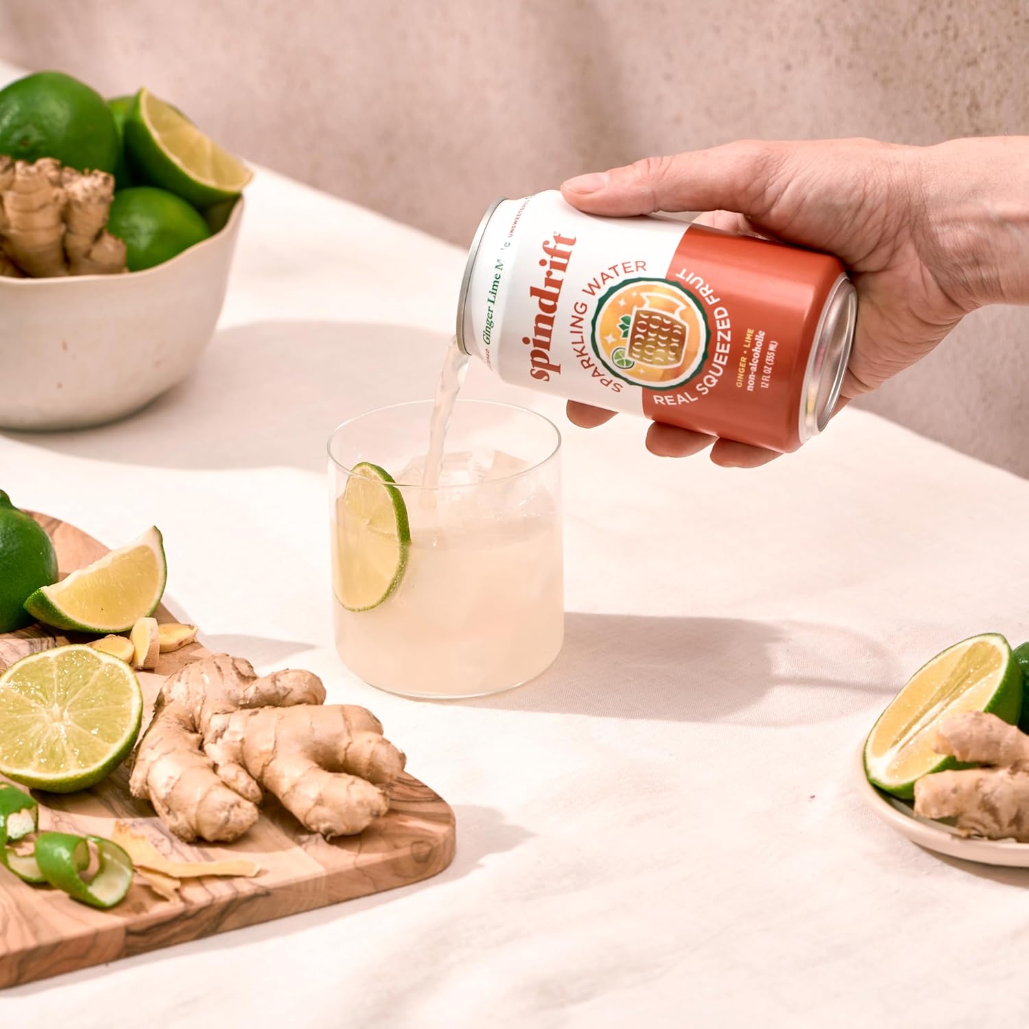 single-ingredient transparency printed on label (e.g., sourced ginger from peru)