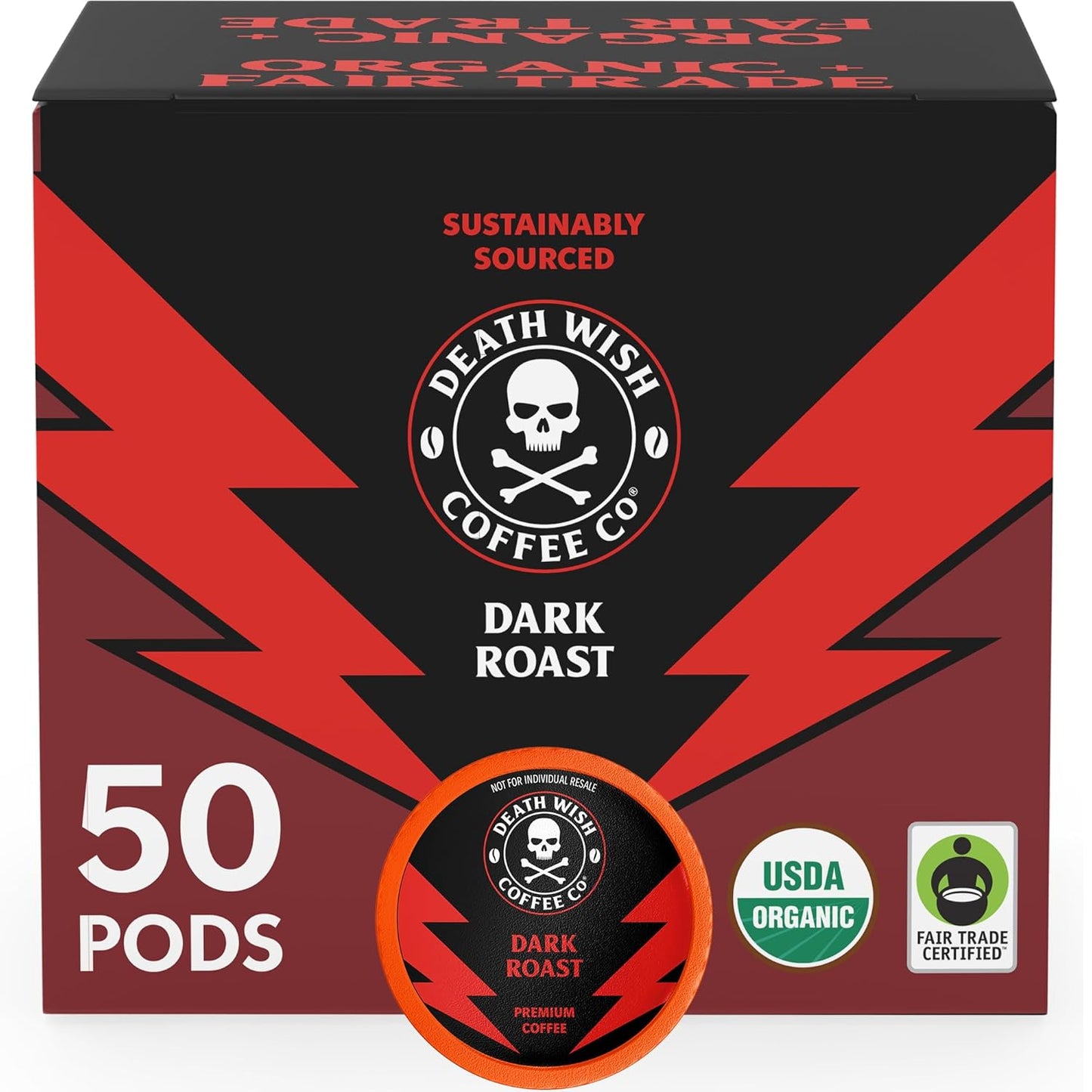 single-serve k-cup compatible pods (keurig 1 & 2, breville, cuisinart, mr. coffee)