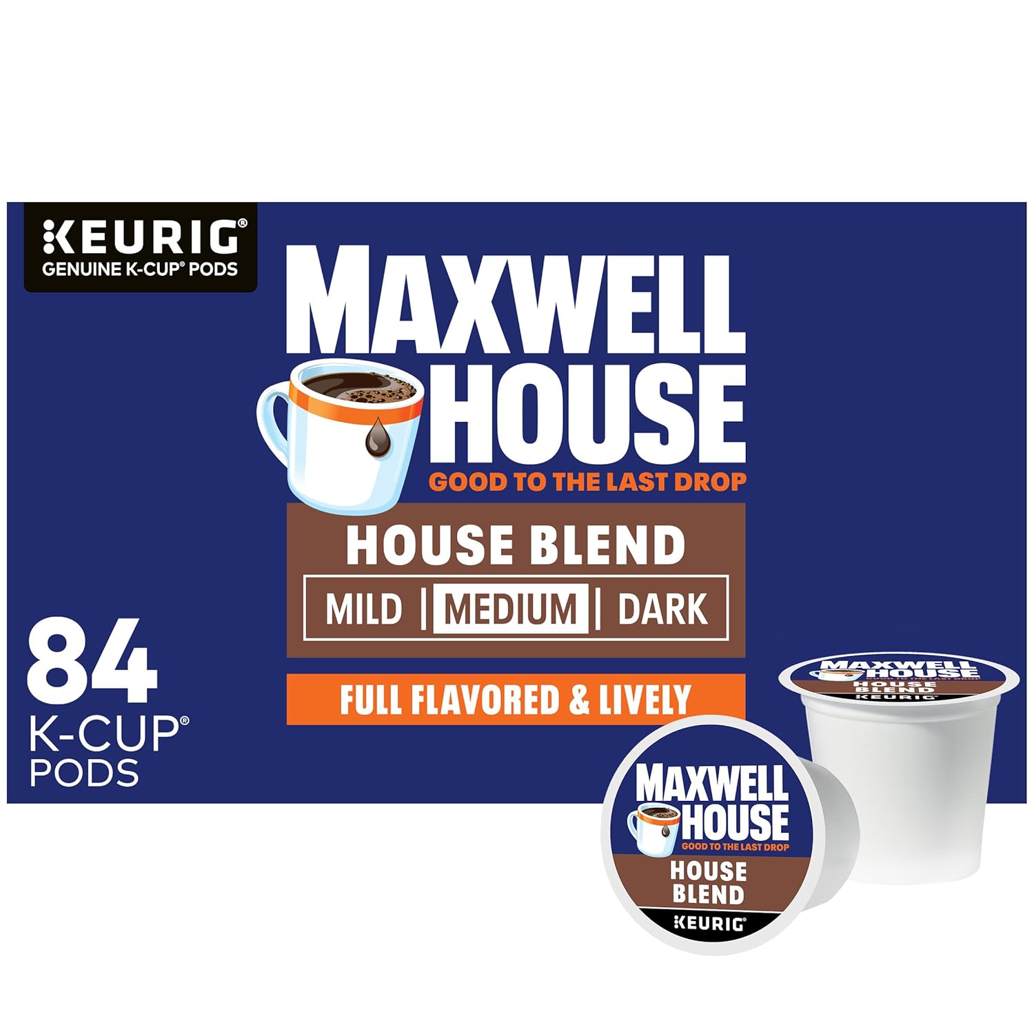 single-serve k-cup pod format compatible with all keurig brewers