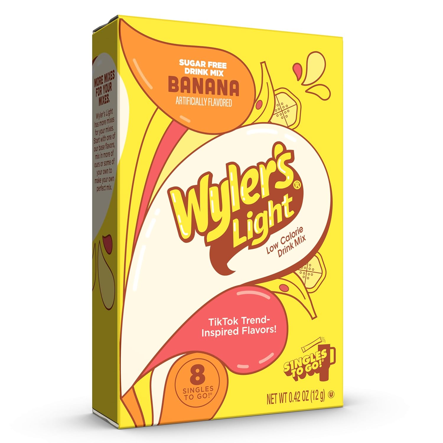 single-serve powder packet form designed to fit a standard 16.9 fl oz water bottle