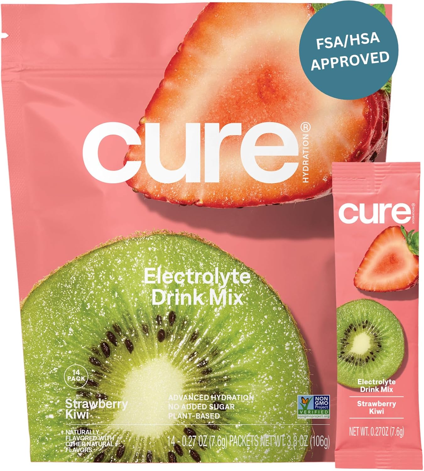 single-serve powder packets (14-count pouch) that mix into 8-16oz of water in seconds