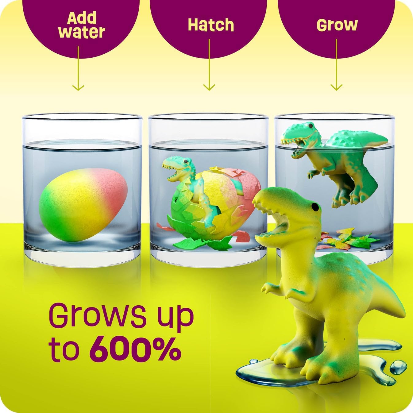 six educational fact cards providing dinosaur information and species details