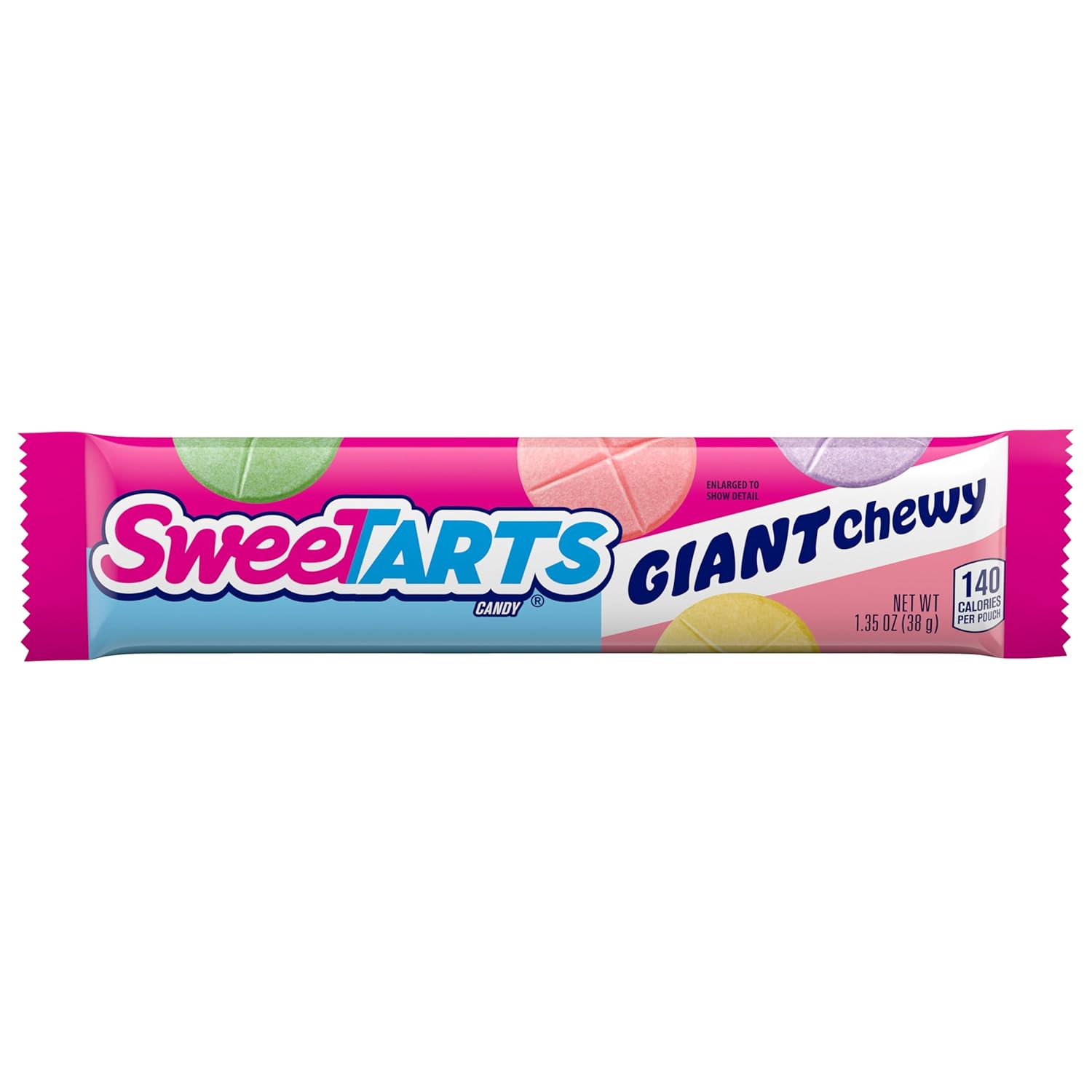 six product variants spanning three flavors (assorted, mixed fruit, berry) and three pack sizes (1.35 oz, 3.75 oz, 6 oz)
