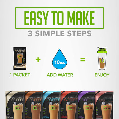 six single-serve powder packets per box (one of each flavor plus surprise)