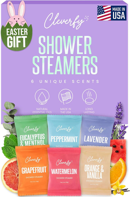 six tablet multi-scent pack: lavender, menthol & eucalyptus, vanilla, watermelon, grapefruit, peppermint
