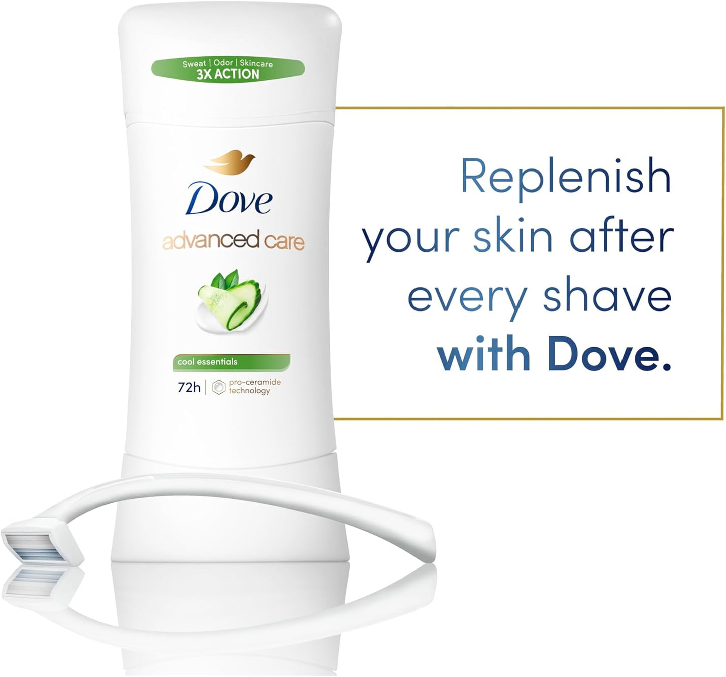 skin barrier repair benefit specifically targeting post-shave dryness and redness
