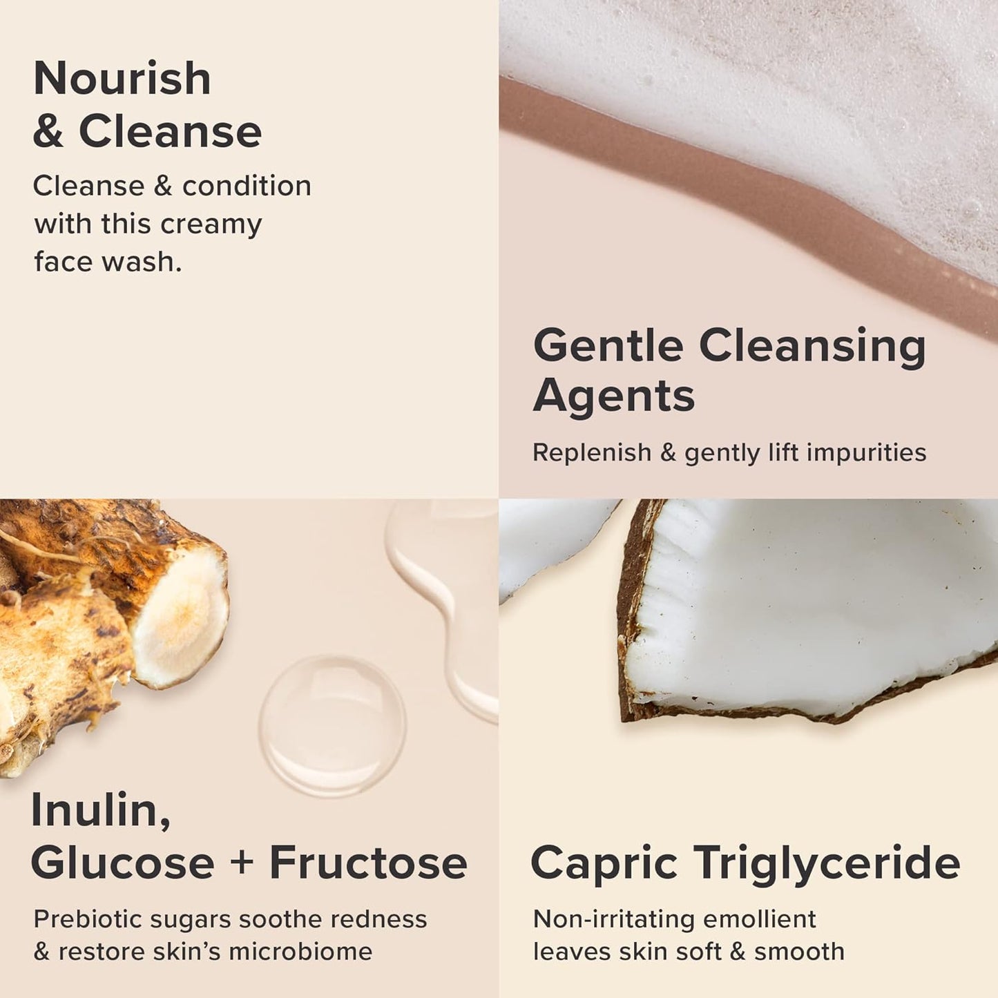 skin-barrier-supporting ingredients: capric triglyceride and glycerin