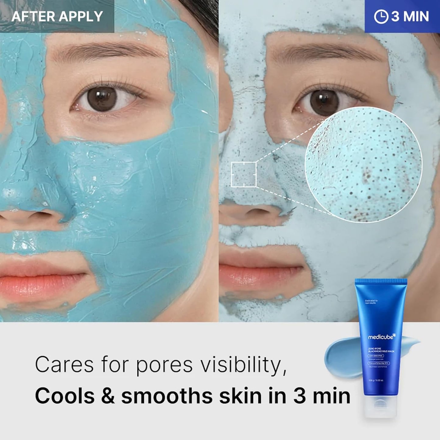 skin cooling effect measured at -20.66°f with 2.4% temporary redness reduction