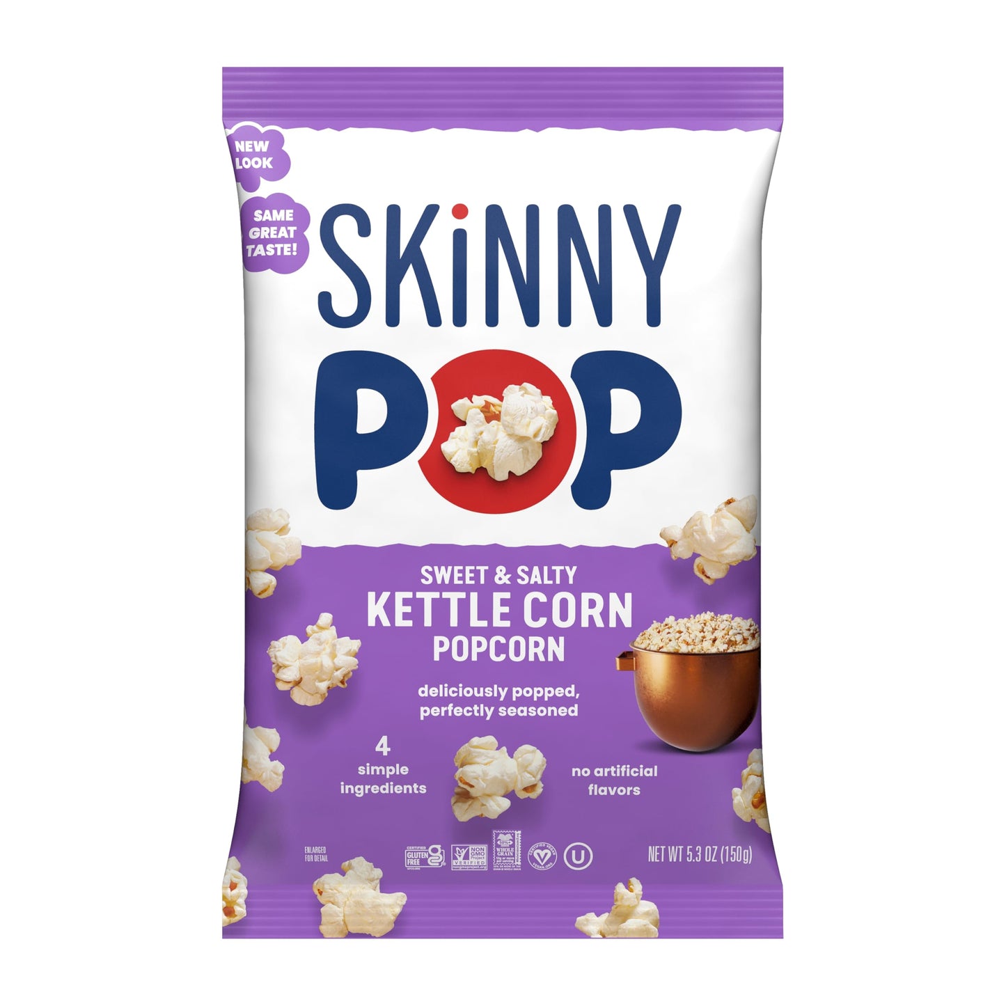 SkinnyPop Butterbeer Popcorn – Housewarming Gift for Fellow Wizards, Butterscotch Snack for the Whole Family