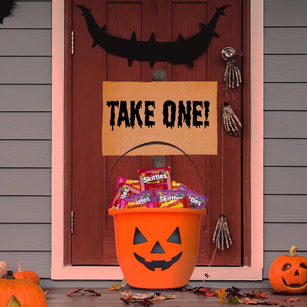 SKITTLES Original, Wild Berry & Sour Variety Pack – Trick-or-Treat Bowl & Classroom Valentine Exchange, 26.46 oz