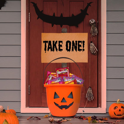 SKITTLES Original, Wild Berry & Sour Variety Pack – Trick-or-Treat Bowl & Classroom Valentine Exchange, 26.46 oz