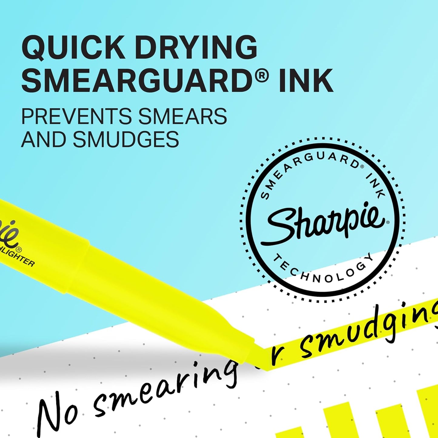 smear guard quick-drying alcohol-based ink
