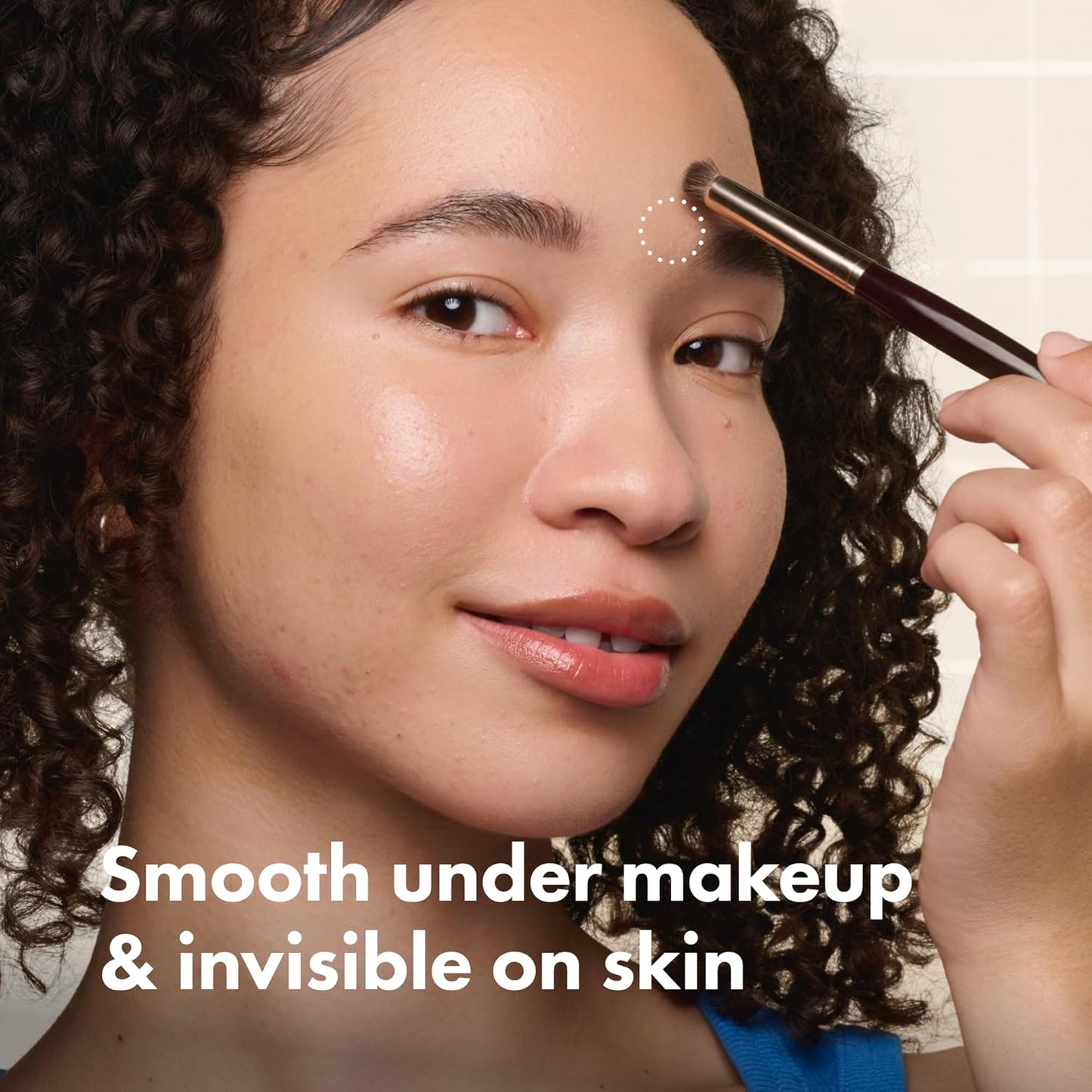 smooth, even surface for foundation, concealer, and sunscreen layering