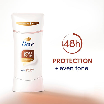 smooth-glide stick application with no white or visible residue