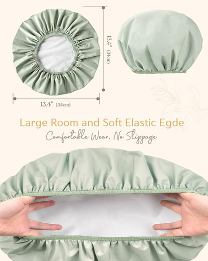 snag-proof inner lining to protect curl patterns and styled hair