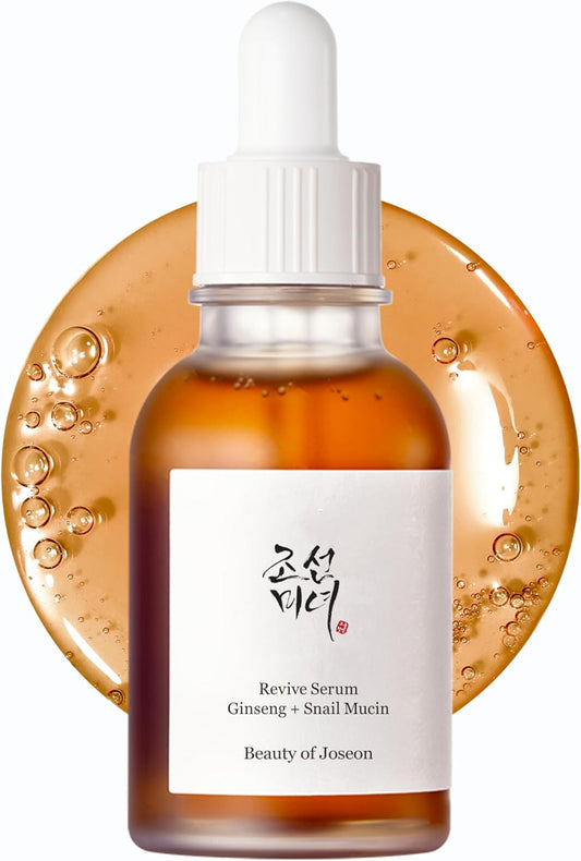 snail mucin and ginseng dual-ingredient formula for hydration and repair