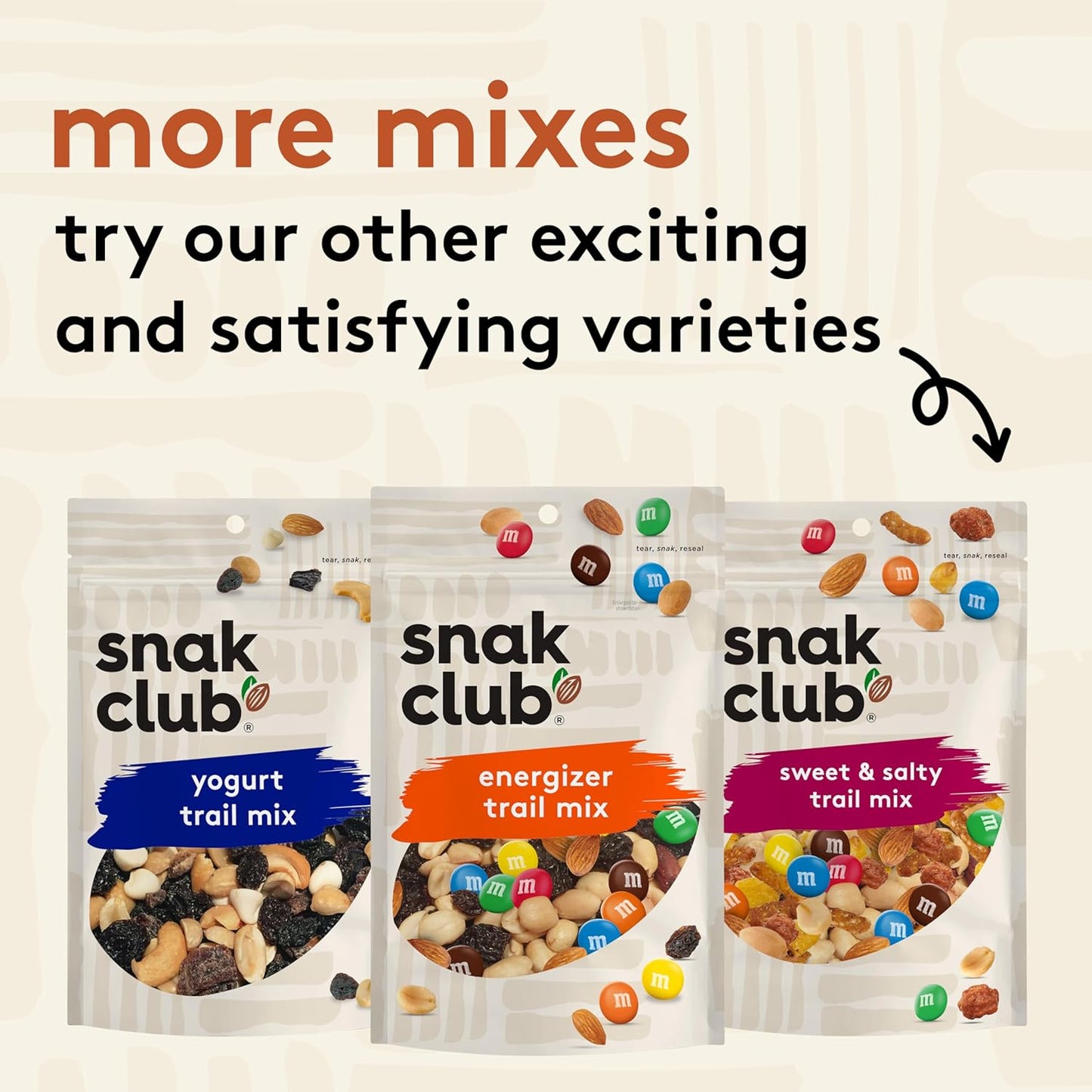 Snak Club Cajun Trail Snack Mix – Portable Protein Fuel for Hiking, Camping, and Picnic Adventures, 15 oz Resealable Pouch