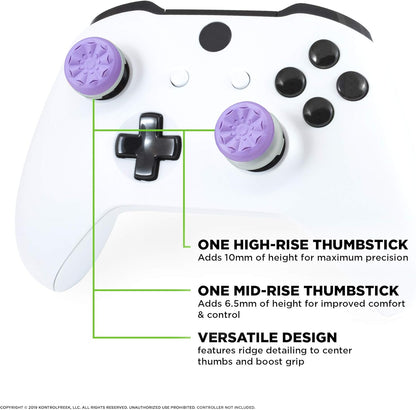 snap-on design compatible with xbox one and xbox series x controllers