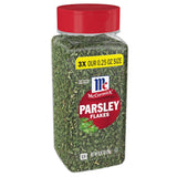 McCormick Parsley Flakes – Pantry Essential for Clean-Eating Meal Prep, 0.87 oz Resealable Jar