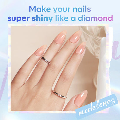 soak-off base coat that applies smoothly and removes easily without damaging nails