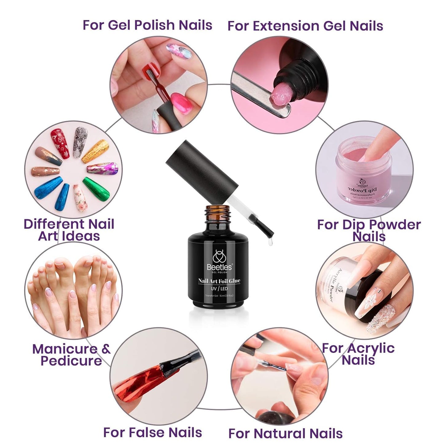 soak-off gel formula requiring led or uv lamp curing