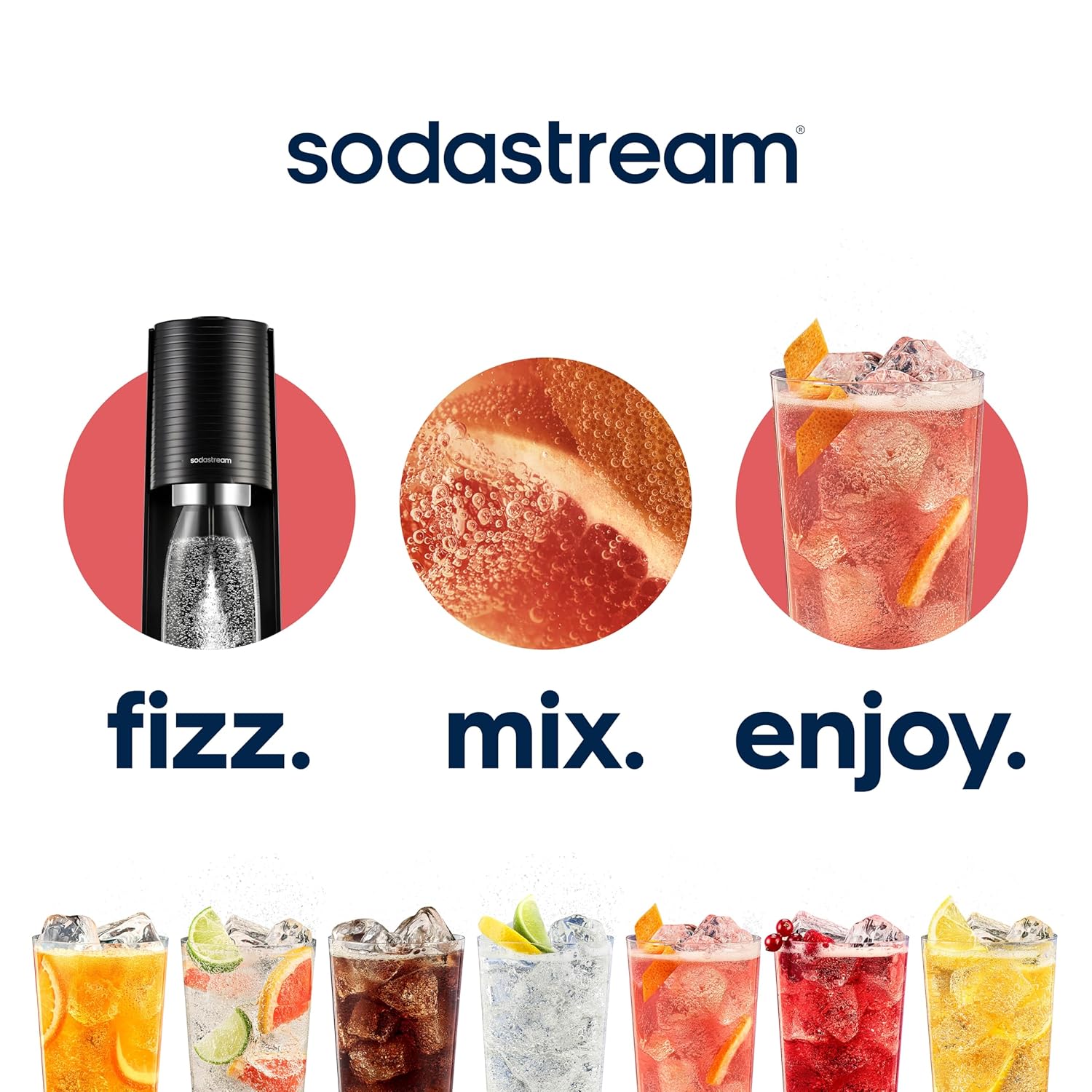 SodaStream Bubly Fruit Drops for Sparkling Water – Zero-Calorie Wellness Hydration Ritual for Mindful Drinkers