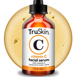 TruSkin Vitamin C Serum – Clean, Unscented Anti-Aging Formula for Effortless Skincare