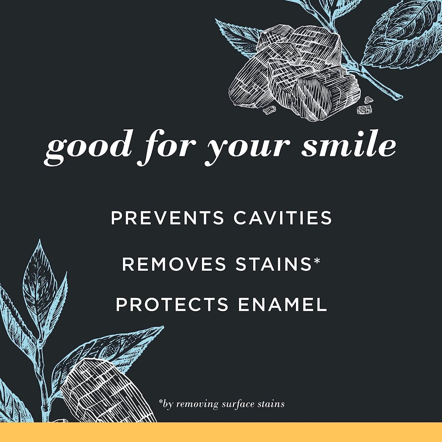 sodium fluoride 0.243% (0.13% w/v fluoride ion) for anti-cavity protection