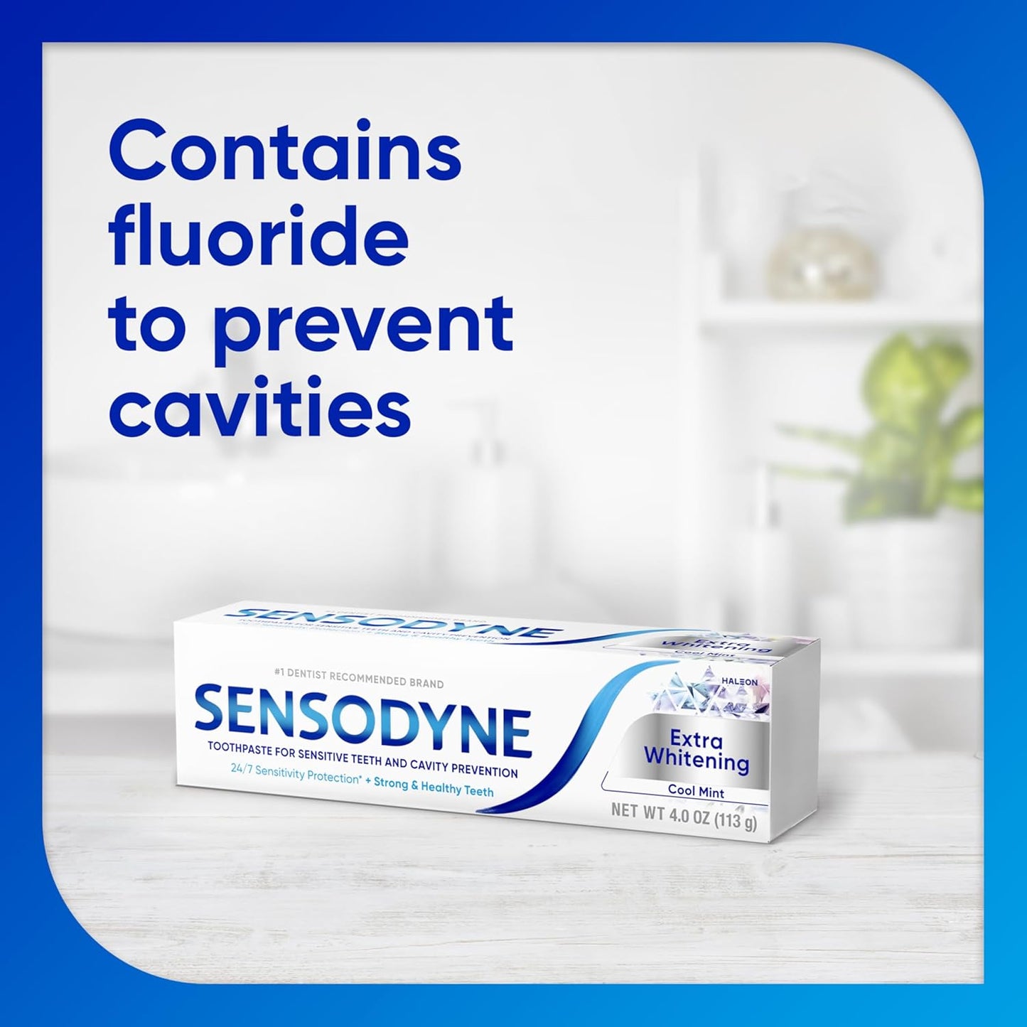 sodium fluoride 0.25% (0.15% w/v fluoride ion) for anticavity protection