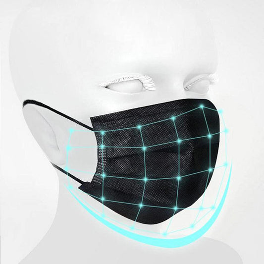 soft elastic earloops designed to minimize ear pressure