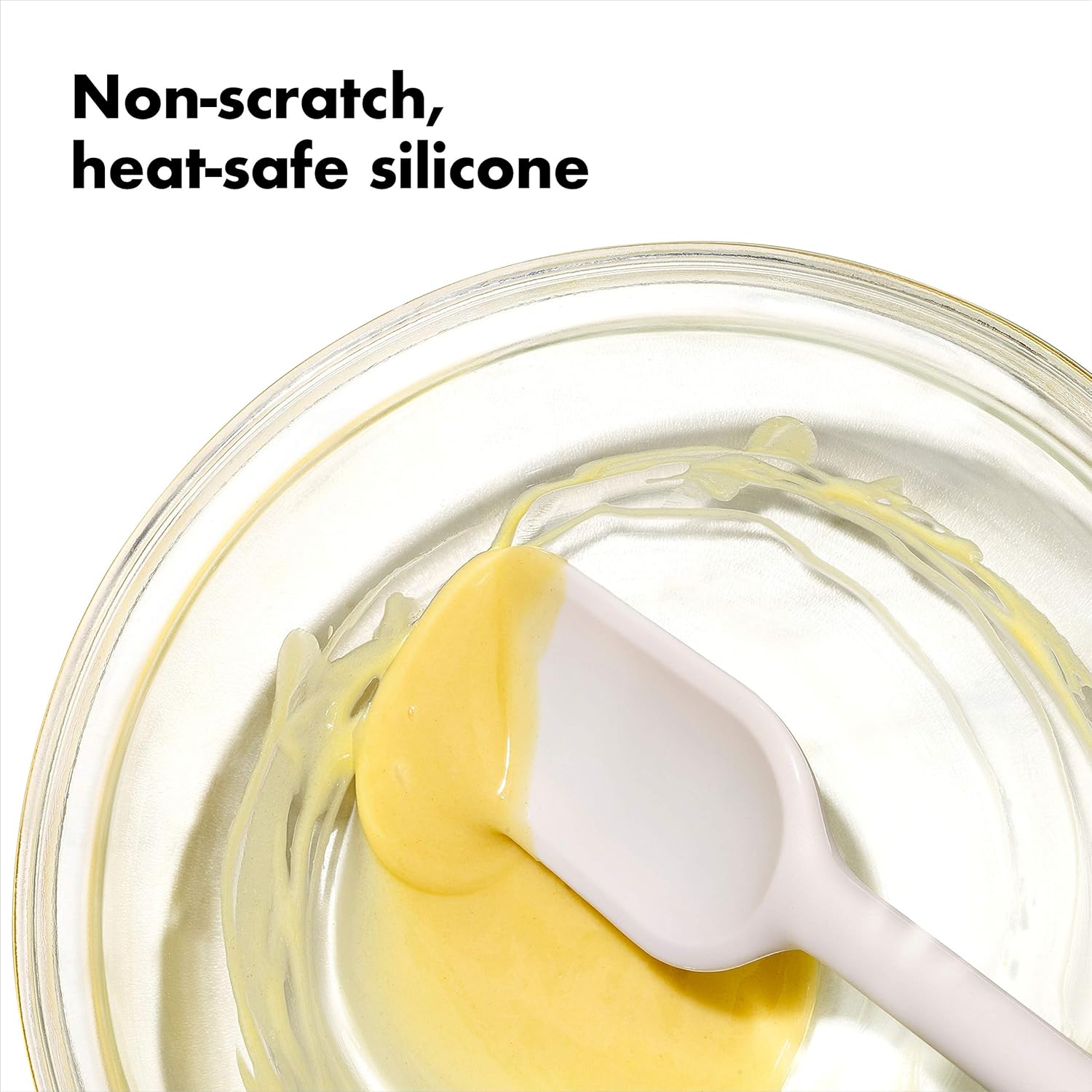 soft, non-slip good grips handle exterior for wet or greasy hands