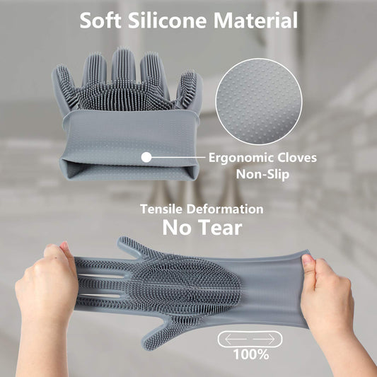 soft-yet-firm silicone bristles that capture loose fur, dirt, and tangles