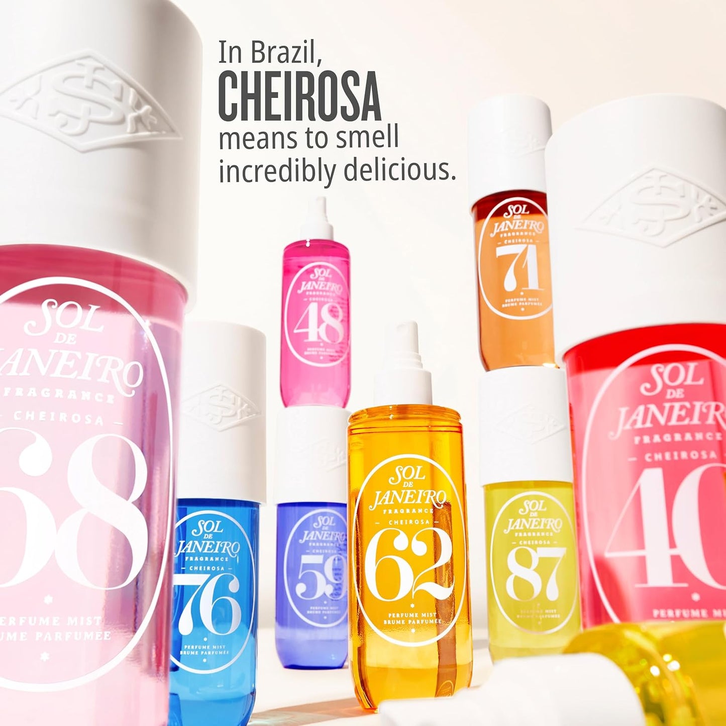 Sol de Janeiro Hair & Body Perfume Mist – Trendy Birthday Gift for Her, Layering-Friendly Cheirosa Travel Set