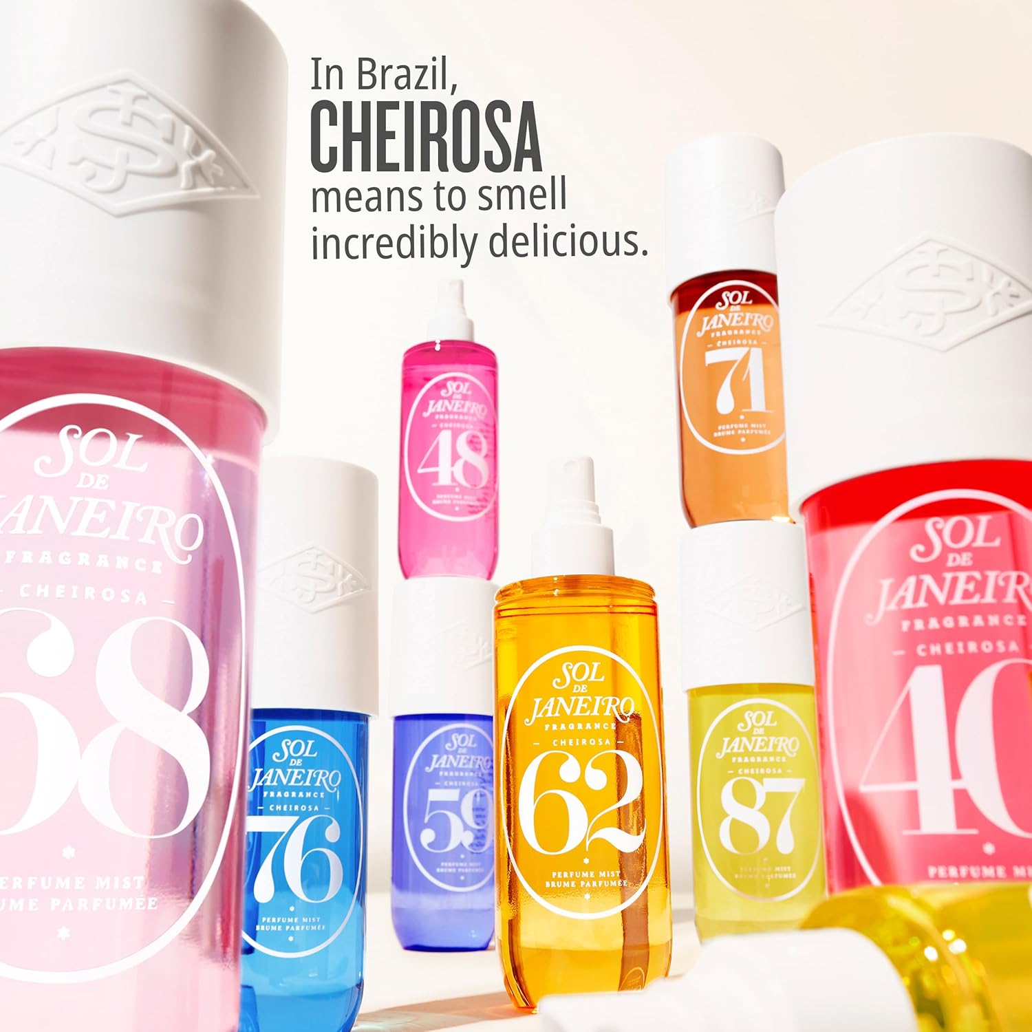 Sol de Janeiro Hair & Body Perfume Mist – Trendy Birthday Gift for Her, Layering-Friendly Cheirosa Travel Set