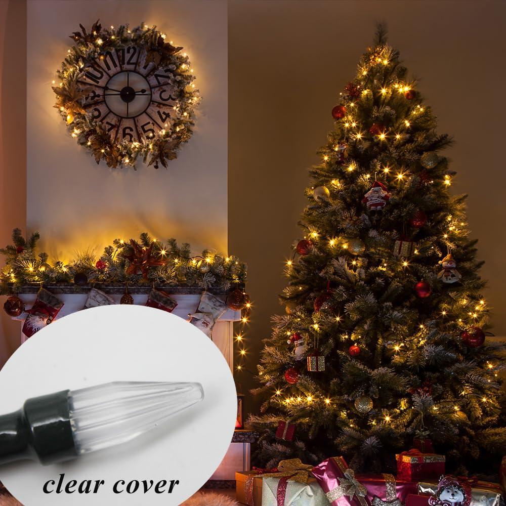 Solhice 2 Pack Battery LED Lights – Flameless Twinkle Garland for Homes with Kids, Pets, and Sleep Safety