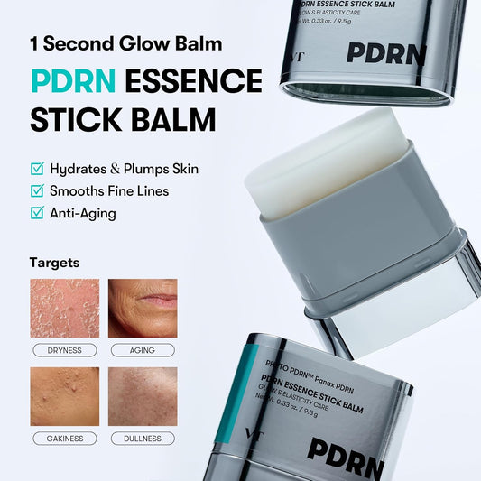 solid balm stick format (0.33 oz) for hygienic, touch-free application