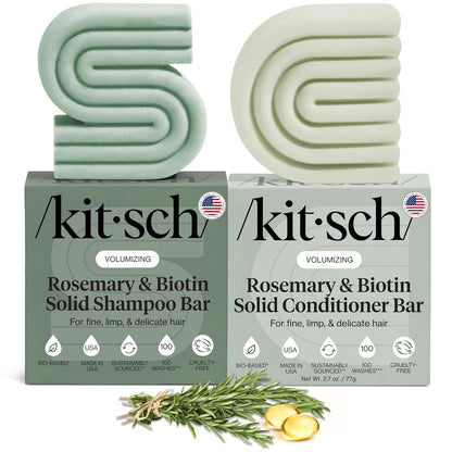 solid shampoo and conditioner bar duo (2-pack)