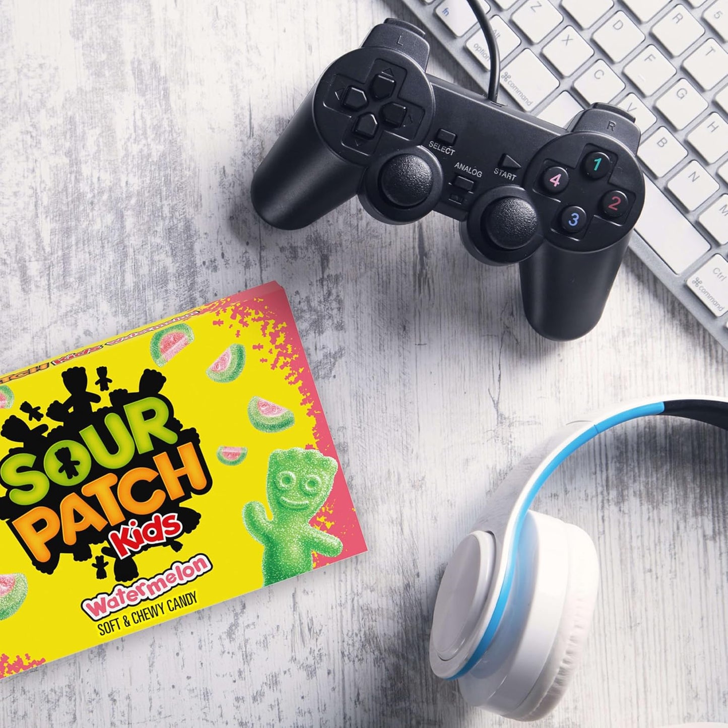 SOUR PATCH KIDS Original & SWEDISH FISH Candy Variety Pack – School Lunchbox Snacks for Kids' Lunch Bags, 15 Individually Wrapped Movie Theater Boxes