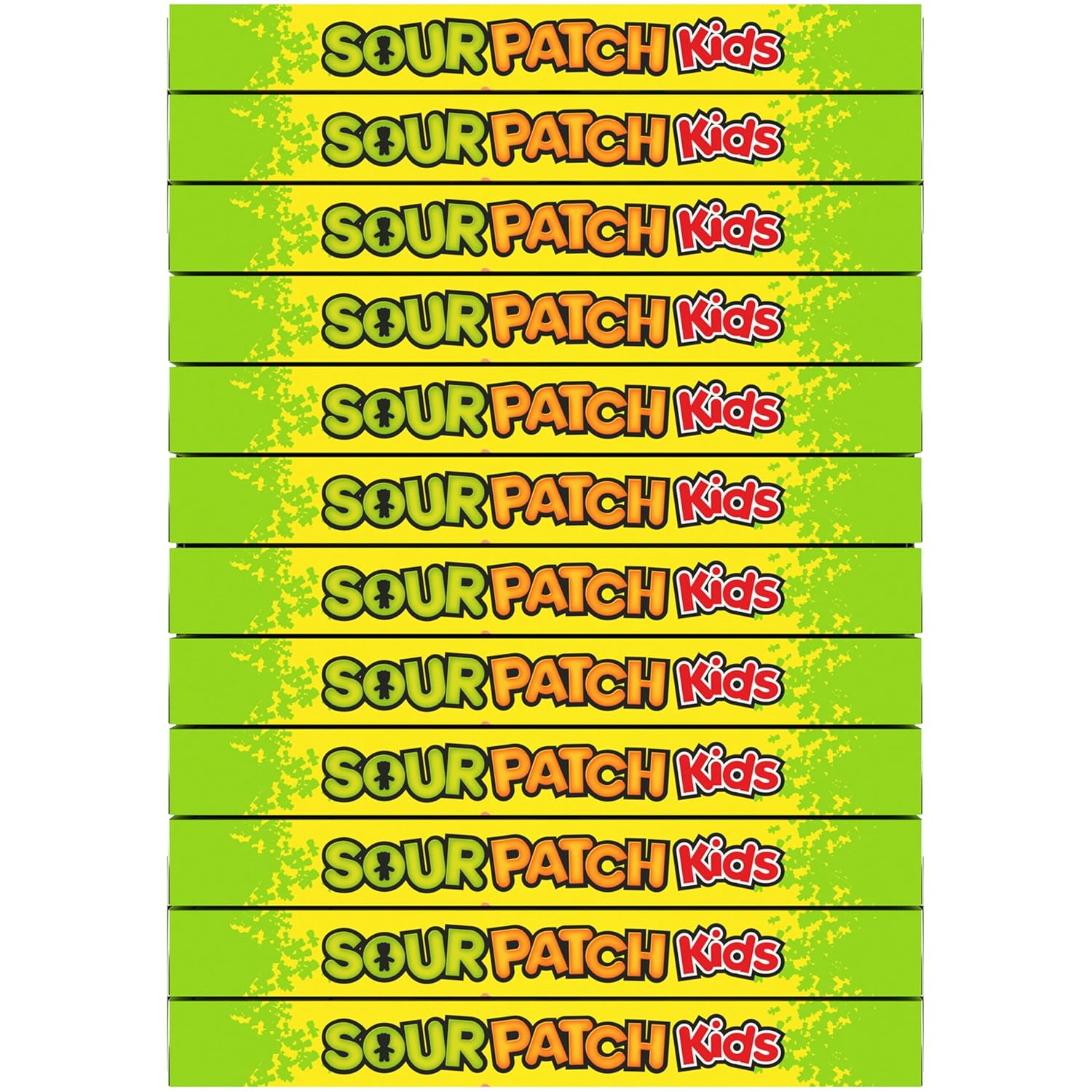 SOUR PATCH KIDS Soft & Chewy Candy, 12-Box Easter Basket Stuffer and Valentine's Day Gift Bag Treat