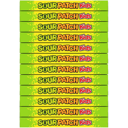 SOUR PATCH KIDS Soft & Chewy Candy, 12-Box Easter Basket Stuffer and Valentine's Day Gift Bag Treat