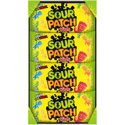 SOUR PATCH KIDS Soft & Chewy Gummy Candy Bulk Pack – Lunchbox Treats for School and After-School Snack Time